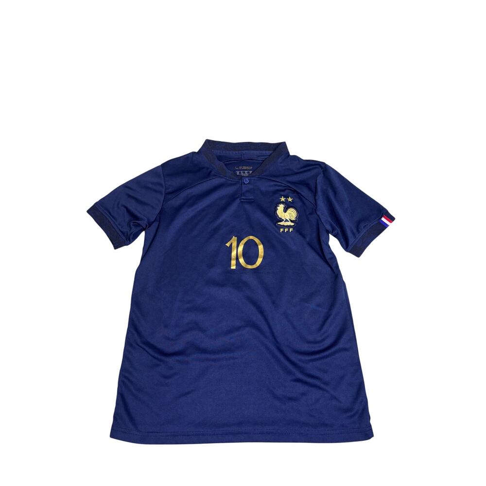 France Kylian Mbappé #10 Soccer shirt